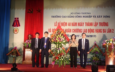 Trường Cao đẳng Công nghiệp & xây dựng Quảng Ninh: Kỷ niệm 40 năm thành lập và đón nhận Huân chương Lao động hạng Ba 